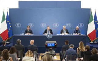 Decreto Aiuti bis conferenza stampa Mario Draghi