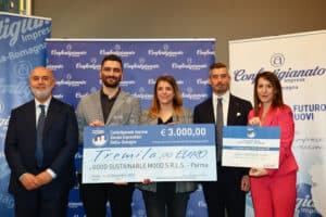 Premio Giovani Imprese Confartigianato Emilia-Romagna 26 novembre Autodromo di Imola vincitore primo premio