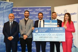 Premio Giovani Imprese Confartigianato Emilia-Romagna 26 novembre Autodromo di Imola vincitore secondo premio