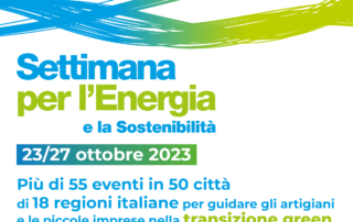 Settimana Energia Sostenibilità confartigianato emilia romagna bologna cesena forlì parma