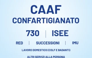 caaf confartigianato campagna 730 2026 emilia romagna