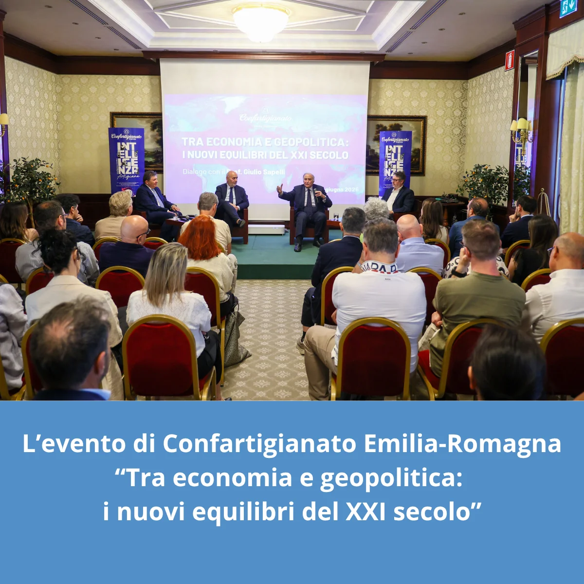 evento Sapelli bologna 12 giugno 2026 confartigianato emilia romagna